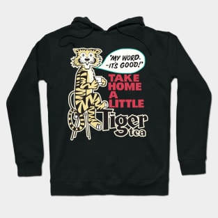 Vintage Tiger Tea (Caversham, Dunedin) Illustration Hoodie